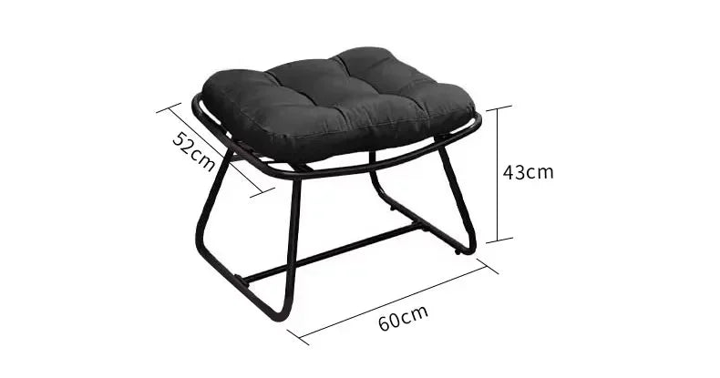 Popular Double Rocking Chair 2 Seater Lazy Sofa Recliner For Living Room Balcony Adult Leisure Lounge Chair Home Furniture
