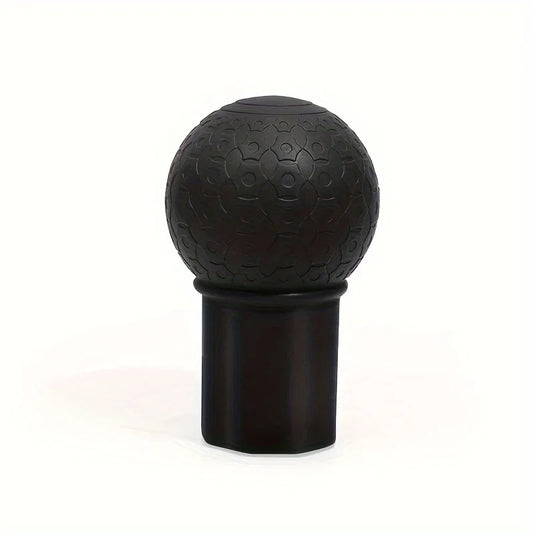 Rubber Barbell Landmine Attachment - 360° Rotating Squat Trainer w/Anti-Slip Base for Strength Training & Home Gym