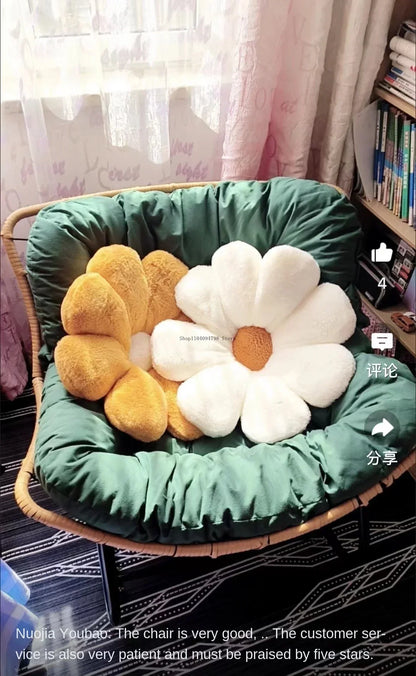 Internet Celebrity Rocking Chair Household Living Room Rattan Recliner Small Apartment Lunch Break Balcony Adult Rocking Chair