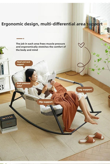 Lounge Living Room Chairs Rocking Luxury Sillones Puffs Grandes Outdoor Furniture Recliner Meditation Nordic Salon Chair Sofa
