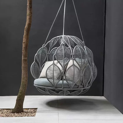 Sunway Double Seater Outdoor Balcony Indoor Bird Nest Hanging Chair Furniture Rope Swing Sets for Outdoor Backyard