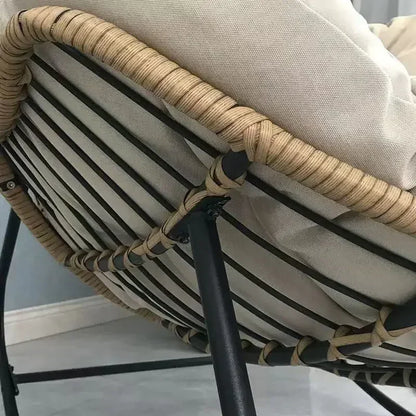 Internet Celebrity Rocking Chair Household Living Room Rattan Recliner Small Apartment Lunch Break Balcony Adult Rocking Chair