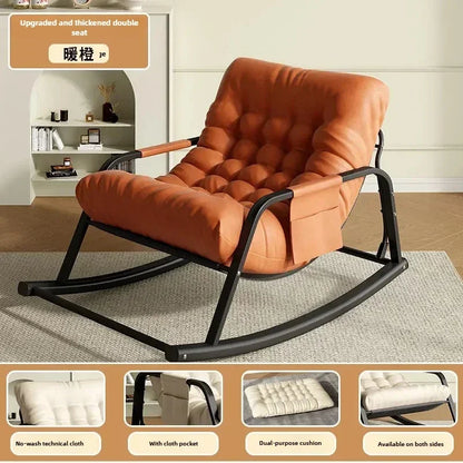 Lounge Living Room Chairs Rocking Luxury Sillones Puffs Grandes Outdoor Furniture Recliner Meditation Nordic Salon Chair Sofa