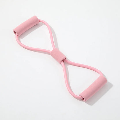 Rubber Pull Rope Training And Exercise Gym Equipment For Women Neck Exercise Stretch Resistance Bands Yoga Fitness Accessories