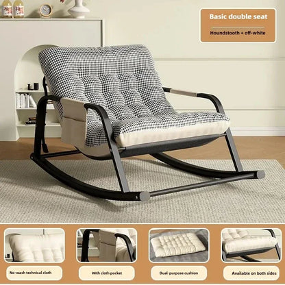Lounge Living Room Chairs Rocking Luxury Sillones Puffs Grandes Outdoor Furniture Recliner Meditation Nordic Salon Chair Sofa