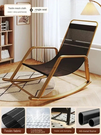 Lounge Living Room Chairs Rocking Luxury Sillones Puffs Grandes Outdoor Furniture Recliner Meditation Nordic Salon Chair Sofa