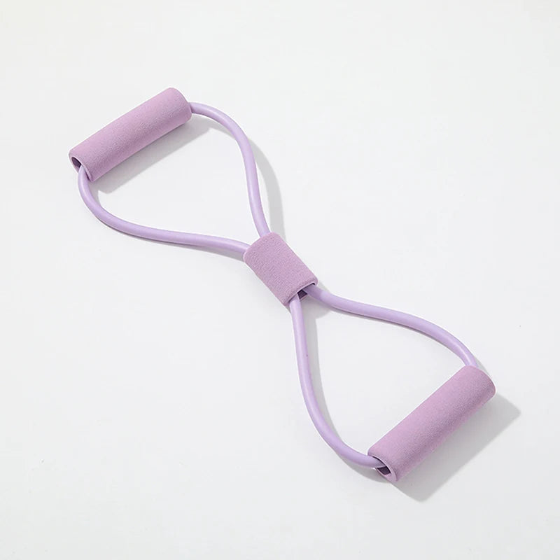 Rubber Pull Rope Training And Exercise Gym Equipment For Women Neck Exercise Stretch Resistance Bands Yoga Fitness Accessories