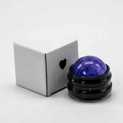 Manual Massage Roller Ball Massager Body Pain Relief  Therapy Foot Back Waist Hip Relaxer Stress Release Muscle Relaxation