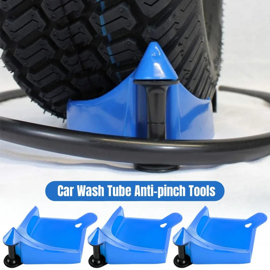 Car Hose Slide Tire Wedge Multiuse Anti-winder Wire Tool For Car Washing Detailing Tire Hose Guide Wheel Rolling System Tool ﻿