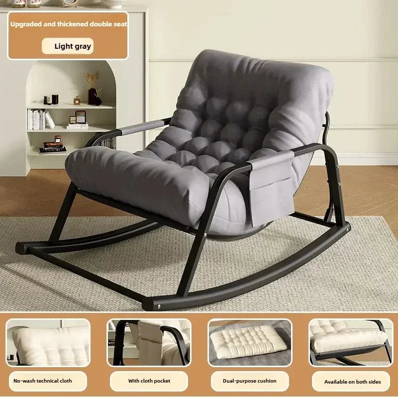 Lounge Living Room Chairs Rocking Luxury Sillones Puffs Grandes Outdoor Furniture Recliner Meditation Nordic Salon Chair Sofa