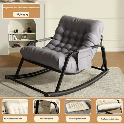 Lounge Living Room Chairs Rocking Luxury Sillones Puffs Grandes Outdoor Furniture Recliner Meditation Nordic Salon Chair Sofa