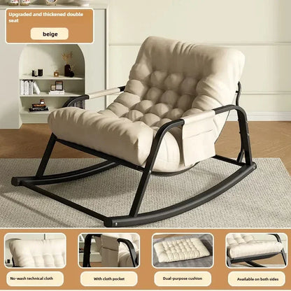 Lounge Living Room Chairs Rocking Luxury Sillones Puffs Grandes Outdoor Furniture Recliner Meditation Nordic Salon Chair Sofa