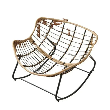 Internet Celebrity Rocking Chair Household Living Room Rattan Recliner Small Apartment Lunch Break Balcony Adult Rocking Chair