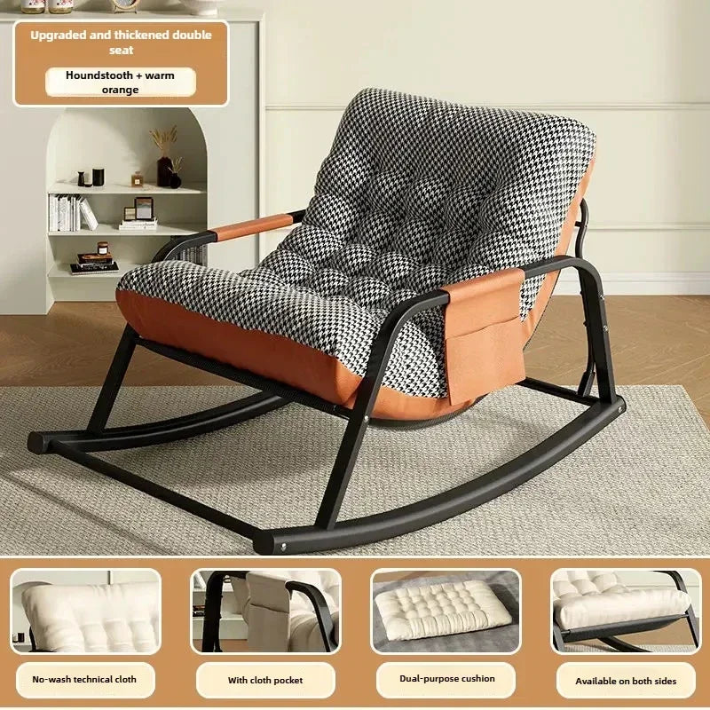 Lounge Living Room Chairs Rocking Luxury Sillones Puffs Grandes Outdoor Furniture Recliner Meditation Nordic Salon Chair Sofa