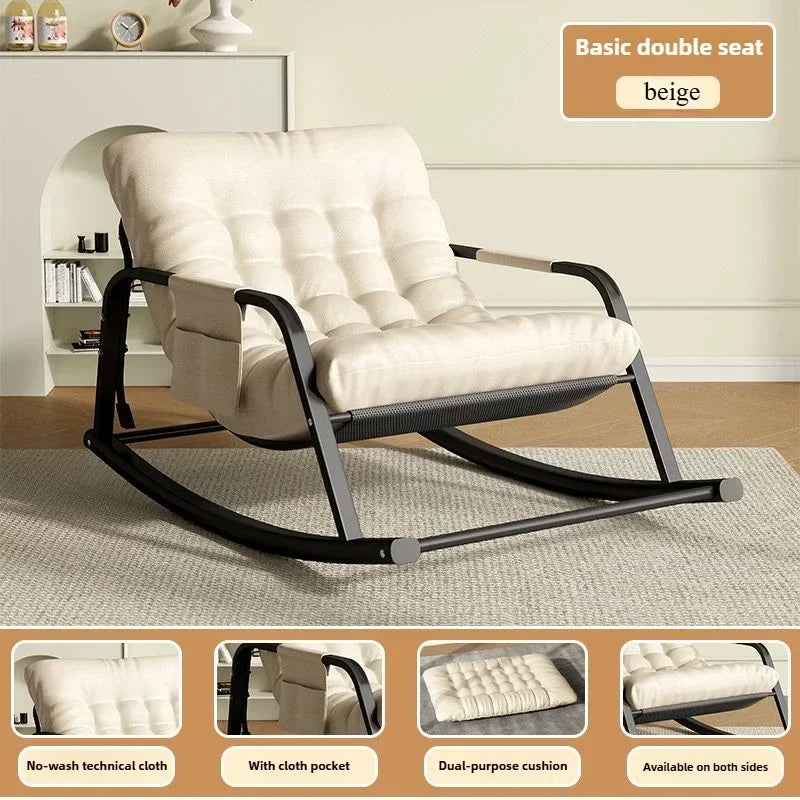 Lounge Living Room Chairs Rocking Luxury Sillones Puffs Grandes Outdoor Furniture Recliner Meditation Nordic Salon Chair Sofa