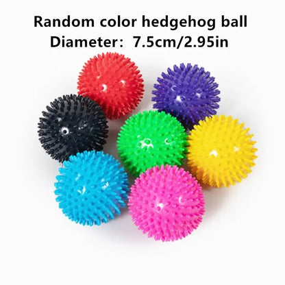 Manual Massage Roller Ball Massager Body Pain Relief  Therapy Foot Back Waist Hip Relaxer Stress Release Muscle Relaxation