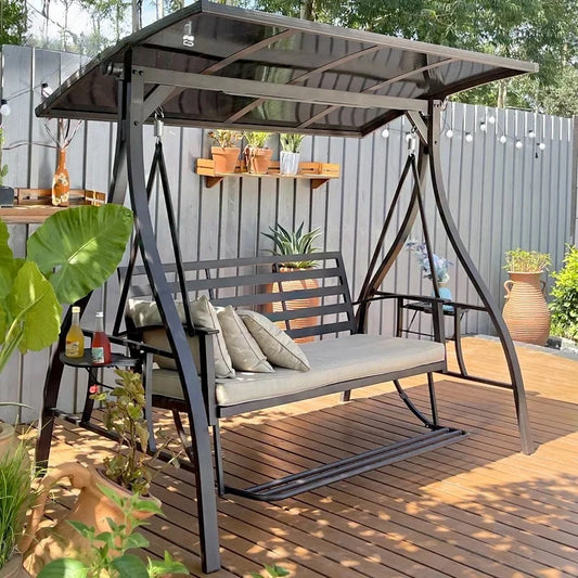 Swing outdoor courtyard leisure garden balcony outdoor Internet celebrity hanging chair household adult rocking chair